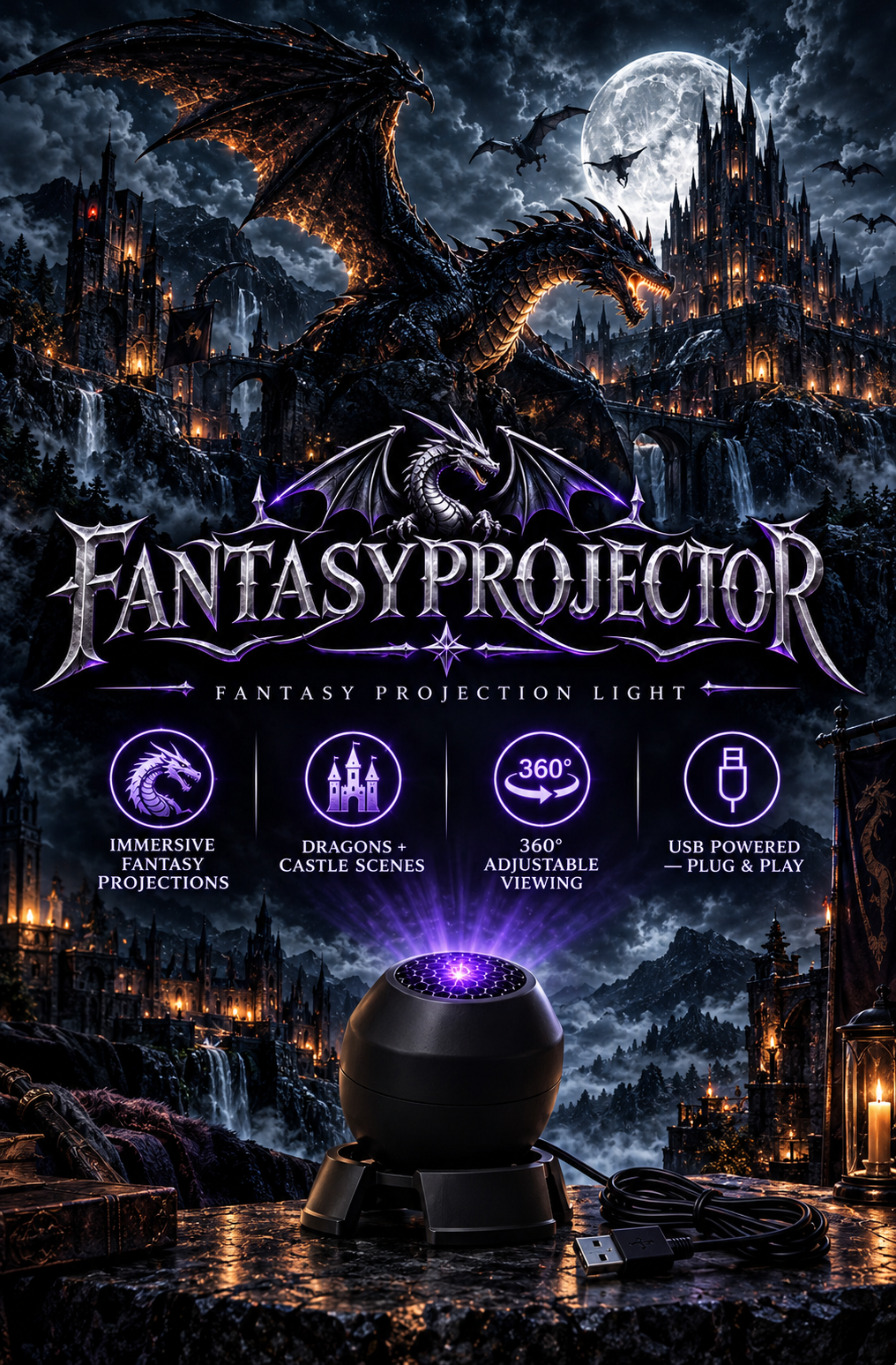 Dark Fantasy Projector